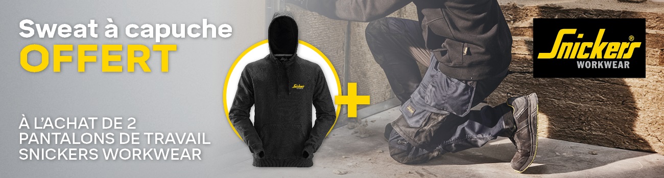 Snickers Workwear - AW24 Trouser campaign - Digi banner 1300x350px FR